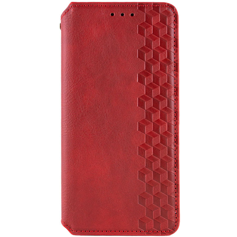 Шкіряний чохол-книжка GETMAN Cubic (PU) для Google Pixel 6 Pro Червоний