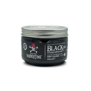 Гель для укладання волосся Barbertime Hair Gel Black 300 мл