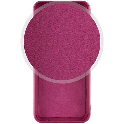 Чохол Silicone Cover Lakshmi Full Camera (A) для Oppo A78 4G Бордовий / Marsala, фото 2