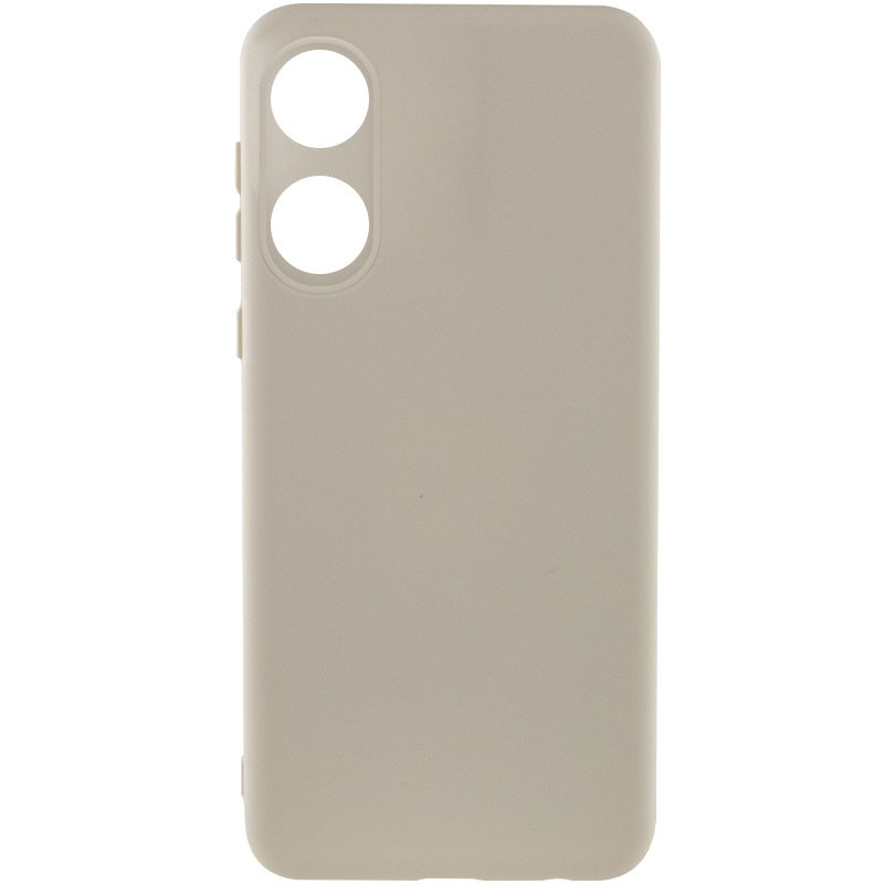 Чохол Silicone Cover Lakshmi Full Camera (A) для Oppo A58 4G Песочный / Sand
