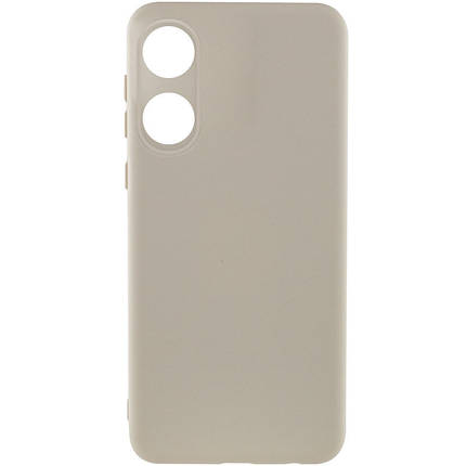 Чохол Silicone Cover Lakshmi Full Camera (A) для Oppo A58 4G Песочный / Sand, фото 1