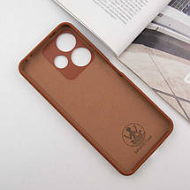 Чохол Silicone Cover Lakshmi Full Camera (AA) для Xiaomi Redmi 13 4G / Poco M6 4G Коричневий / Brown, фото 3