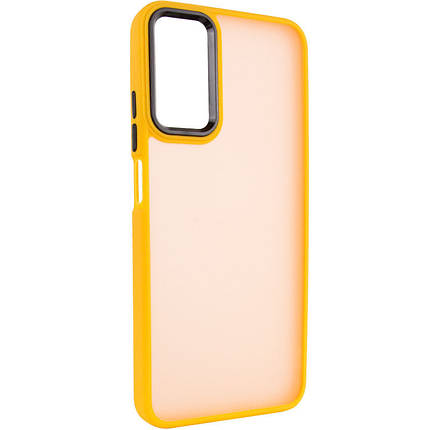 Чохол TPU+PC Lyon Frosted для Oppo A38 / A18 Orange, фото 1