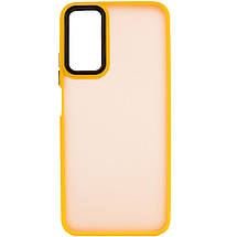 Чохол TPU+PC Lyon Frosted для Oppo A38 / A18 Orange, фото 2