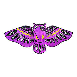 Повітряний змій "Птахи" VZ2108 120 см Фіолетовий