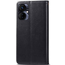 Шкіряний чохол-книжка GETMAN Gallant (PU) для TECNO Spark 9 Pro (KH7n) Чорний, фото 2