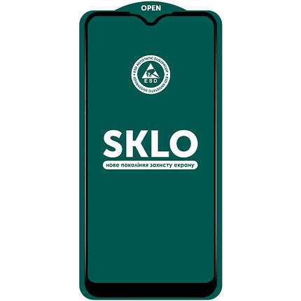 Захисне скло SKLO 5D (тех.пак) для Samsung Galaxy A16 4G/5G Чорний, фото 1