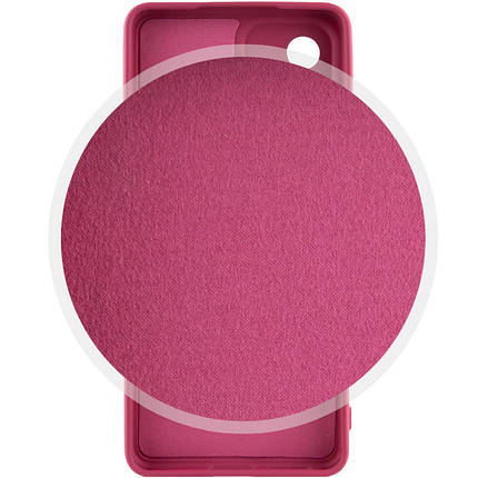 Чохол Silicone Cover Lakshmi Full Camera (A) для TECNO Spark 8C Бордовий / Marsala, фото 2