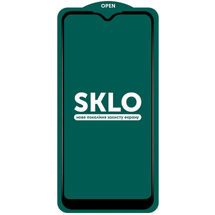 Захисне скло SKLO 5D (тех.пак) для Samsung Galaxy A15 4G/5G / M15 5G Чорний, фото 1