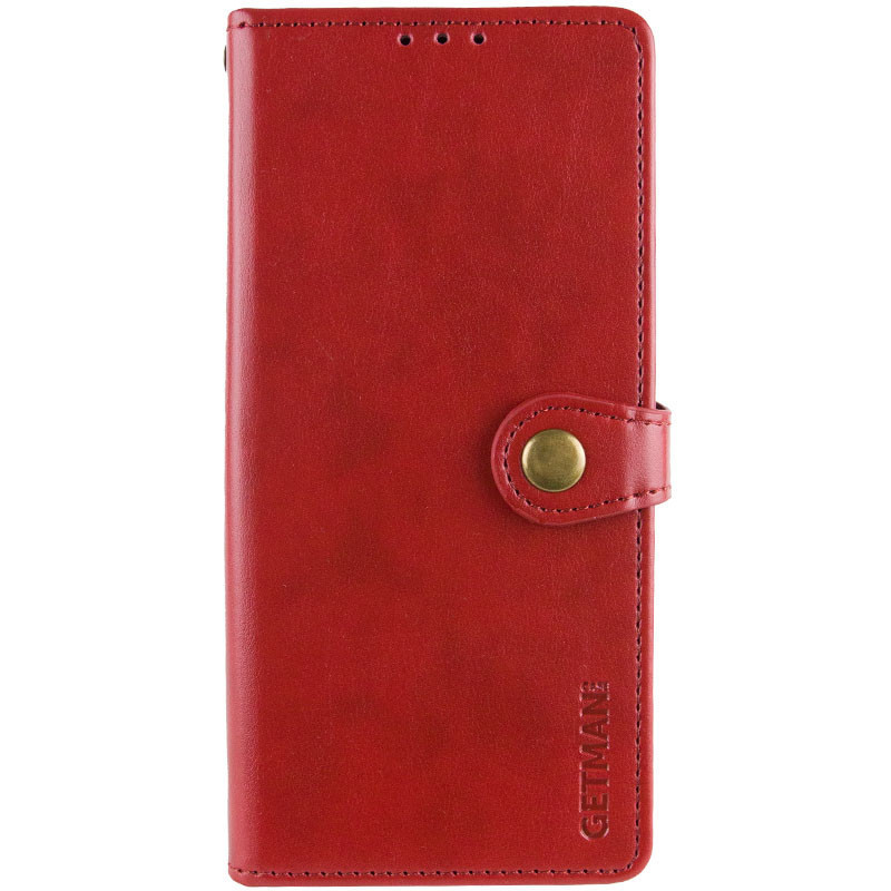 Шкіряний чохол-книжка GETMAN Gallant (PU) для Xiaomi Redmi A3 Червоний