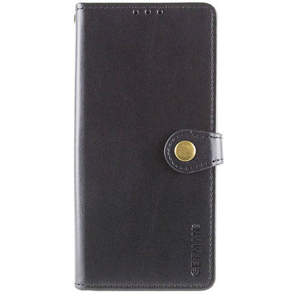 Шкіряний чохол-книжка GETMAN Gallant (PU) для Xiaomi Redmi Note 14 Pro 5G / 14 Pro+ Чорний, фото 1