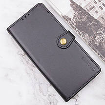 Шкіряний чохол-книжка GETMAN Gallant (PU) для Xiaomi Redmi Note 14 Pro 5G / 14 Pro+ Чорний, фото 5