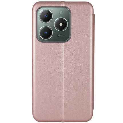 Шкіряний чохол-книжка Classy для Realme Note 50 5G Rose Gold, фото 2