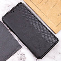 Шкіряний чохол-книжка GETMAN Cubic (PU) для Xiaomi Redmi Note 13 Pro 4G / Poco M6 Pro 4G Чорний, фото 5