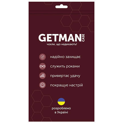TPU чохол GETMAN Ease logo посилені кути для Huawei P40 Lite Безбарвний (прозорий), фото 3