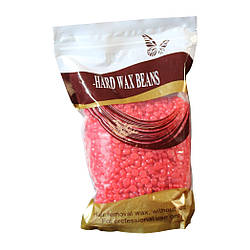 Плівковий віск у гранулах Hard Wax Beans, RED, 1 кг