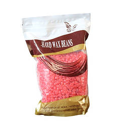 Плівковий віск у гранулах Hard Wax Beans, RED, 500 г
