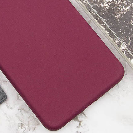 Чохол Silicone Cover Lakshmi Full Camera (AAA) для Oppo A57s / A77s Бордовий / Plum, фото 3