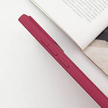 Чохол Silicone Cover Lakshmi Full Camera (A) для Xiaomi Poco X6 Pro Бордовий / Marsala, фото 4