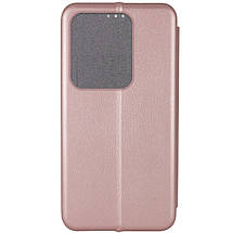 Шкіряний чохол-книжка Classy для Xiaomi Redmi Note 14 5G Rose Gold, фото 3