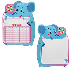 Дощечка для малювання "Слон" TD2023136-1 маркер в комплекті 21-27 см