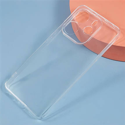 TPU чохол Epic Transparent 1,5mm Full Camera для Xiaomi Redmi Note 14 4G (Int. version) Безбарвний (прозорий), фото 2