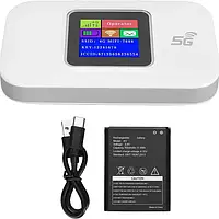 Портативний 4G модем/роутер DT2004 USB WI-FI 3G/4G LTE (3000mAh, SIM, Экран)