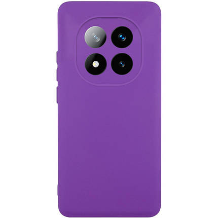Чохол Silicone Cover Lakshmi Full Camera (AA) для Xiaomi Redmi Note 14 Pro 4G/5G Фіолетовий / Purple, фото 1