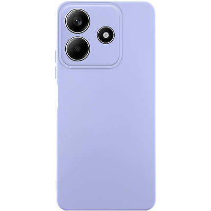Чохол Silicone Cover Lakshmi Full Camera (AA) для Xiaomi Redmi Note 14 5G Бузковий / Dasheen, фото 1