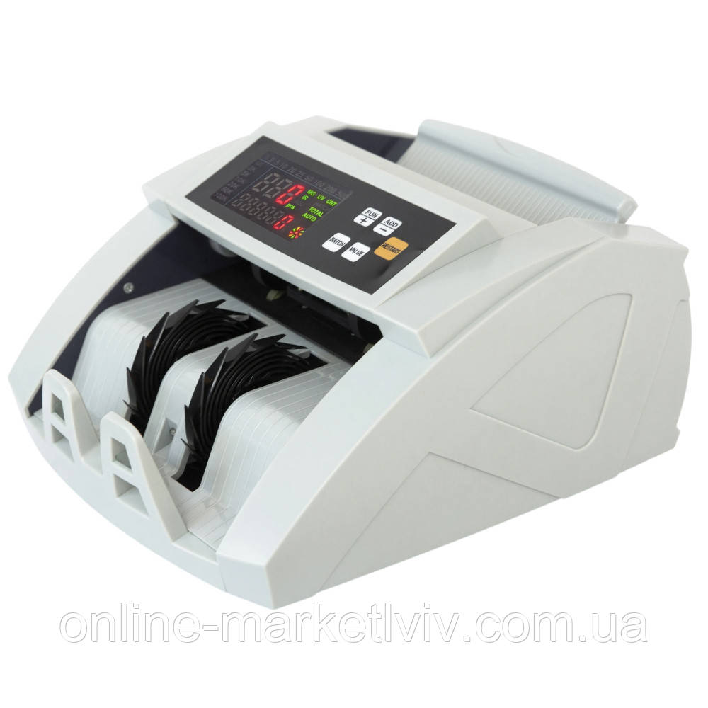 Лічильник банкнот з UV-детектором, від мережі 220В, WX-7272 / Рахункова машинка / Машинка для рахунку грошей, фото 1
