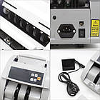 Лічильник банкнот з UV-детектором, від мережі 220В, WX-7272 / Рахункова машинка / Машинка для рахунку грошей, фото 8