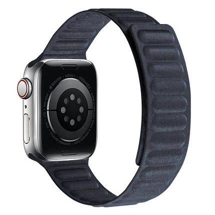 Ремінець FineWoven (AAA) для Apple Watch 38/40/41/42mm(ser.10) Black, фото 1