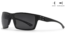 Окуляри тактичні GATORZ Marauder Ballistic, Оправа: Black Cerakote, Лінзи: Smoke w/Anti-Fog, GZ-12-401