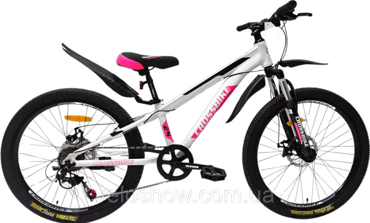 Гірський підлітковий 24 Dragster Crossbike Susp алюмінієвий велосипед, фото 1