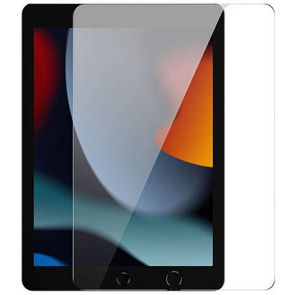 Захисне скло Ultra 0.33mm (коробка) для Apple iPad 10.2" (2019) (2020) (2021) Прозорий, фото 1