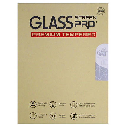 Захисне скло Ultra 0.33mm (коробка) для Samsung Galaxy Tab S8 Ultra / S9 Ultra / S10 Ultra 14.6" Прозорий, фото 3