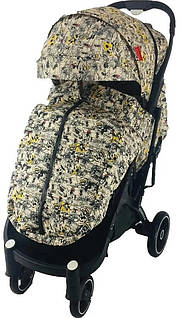 Водовідштовхувальний змінний текстиль для колясок серії Yoya plus колір Гуфі KT5000205 з утепленням 1000072