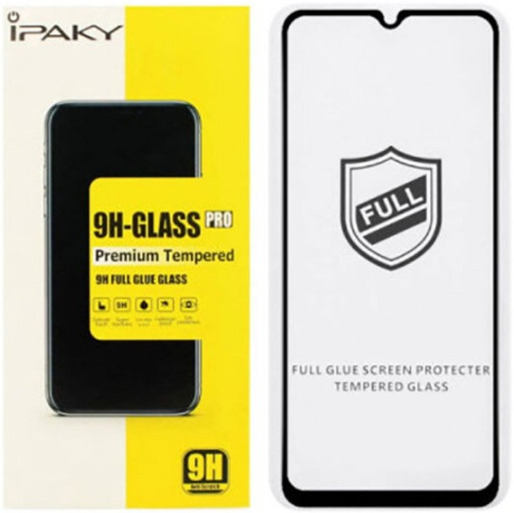 Захисне скло Samsung A105/A107/M10/Blackview A80S black frame iPaky