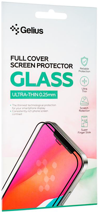 Захисне скло Samsung A155/M156/M346 black frame Gelius, фото 4