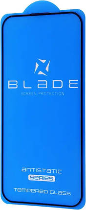 Захисне скло Samsung A266 black frame Blade Antistatic, фото 1