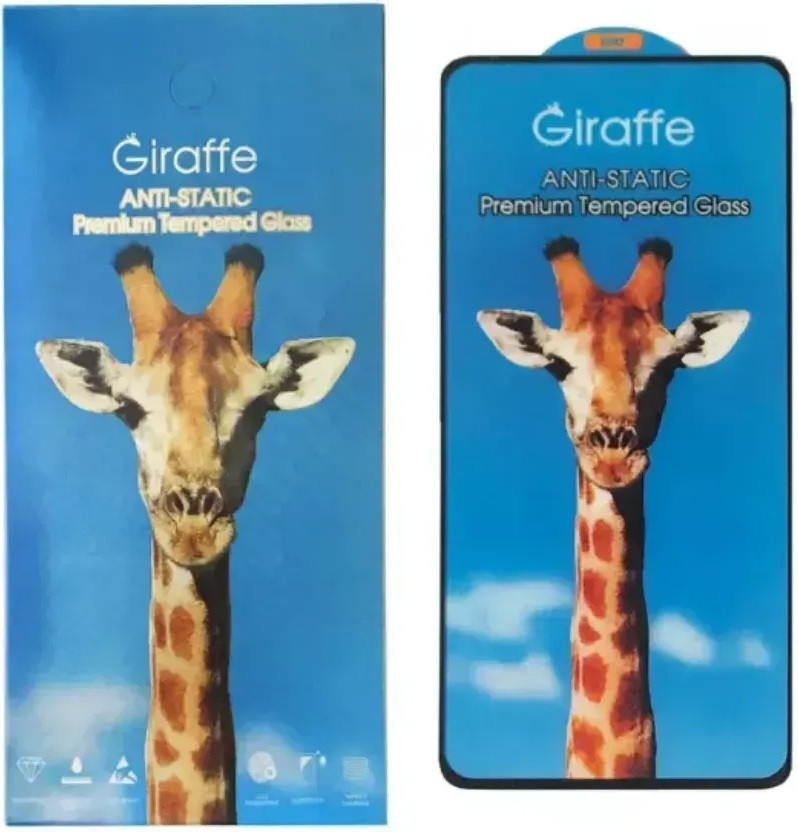 Захисне скло Samsung S23 FE S711B/A546 black frame Giraffe Antistatic