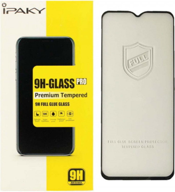 Захисне скло Samsung A145/M146 black frame iPaky