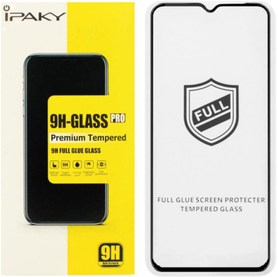Захисне скло Samsung A235/A22 5G/A022/A025/A032 black frame iPaky