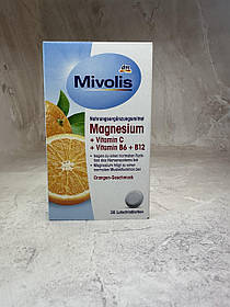 Magnesium Mivolis (Міволіс) + Vitamin C + Vitamin B6 + B12 вітамінний комплекс 30 шт