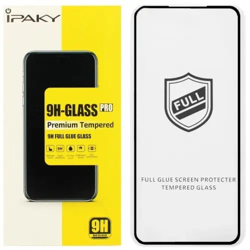 Захисне скло Samsung S22 Plus S906B black frame iPaky