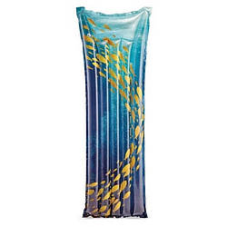 Матрац надувний пляжний "Рибки" 59720-6, 183 x 69 см