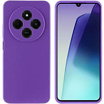 Чохол Silicone Cover Lakshmi Full Camera (AAA) для Xiaomi Redmi 14C / Poco C75 Сливовий / Purple, фото 3