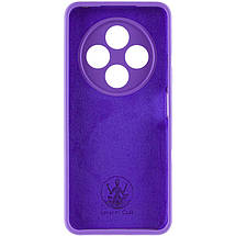 Чохол Silicone Cover Lakshmi Full Camera (AAA) для Xiaomi Redmi 14C / Poco C75 Сливовий / Purple, фото 4