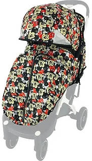 Водовідштовхувальний змінний текстиль для колясок серії Yoya plus колір Дісней Мінні KT5000202 з утепленням1000073