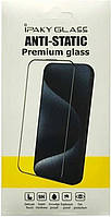 Захисне скло Xiaomi Redmi Note 12 Pro/Note 10 Pro/Poco X6 Pro 5G/POCO F6 black frame iPaky Antistatic